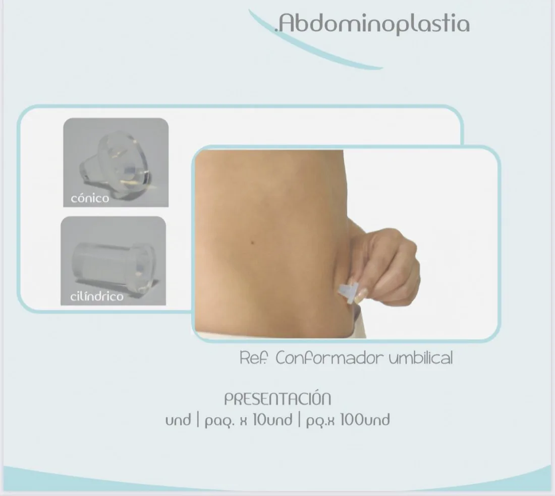 CONFORMADOR CILINDRICO UMBILICAL