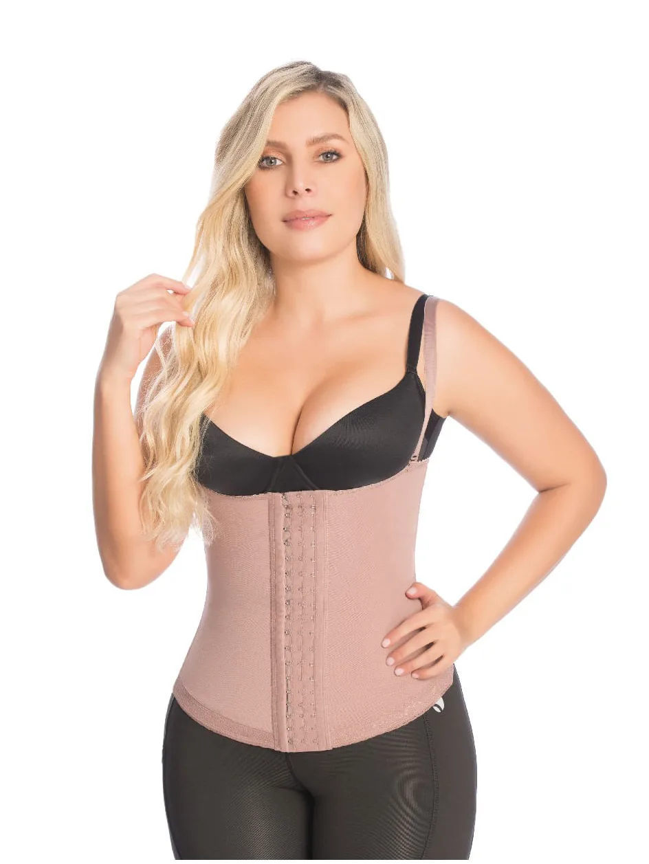 Cinturilla reloj de arena strapless moldeadora para cintura y postura