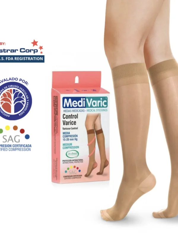 Medias de compresión Anti- varices